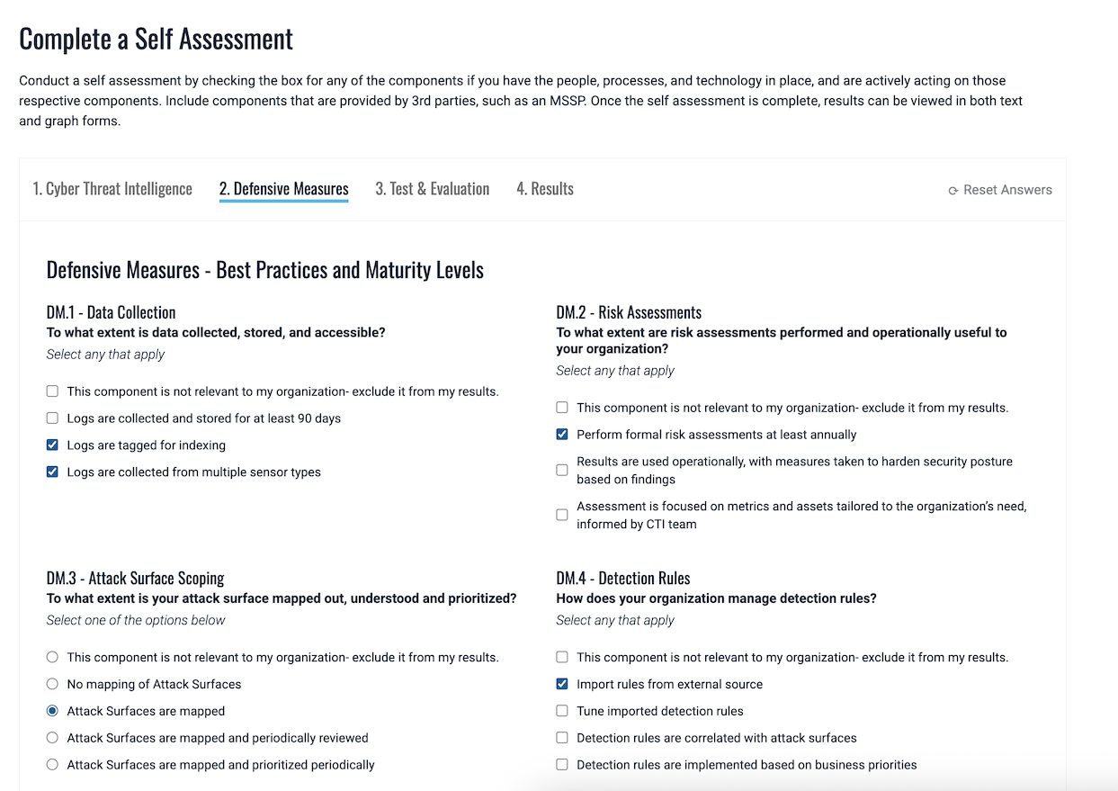 MITRE INFORM Assessment